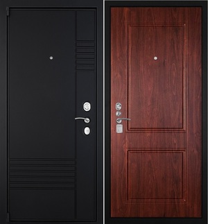 Входная дверь Гранит Т3 057 Мореная береза