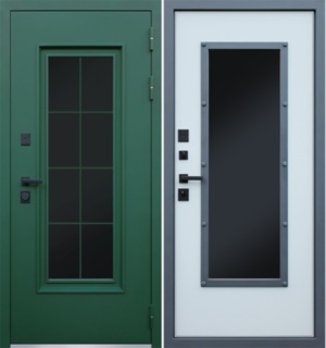 Входная дверь термо 3К Олимп лайт софт грей