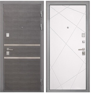 Входная дверь Неаполь Лучи-М милк