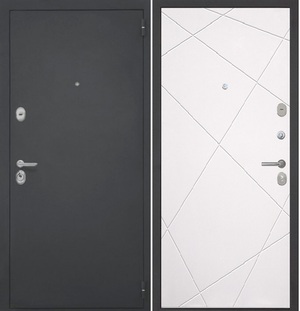 Входная дверь Гектор лучи милк