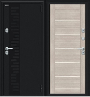 Входная дверь термо Техно Декор Cappuccino Veralinga