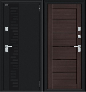 Входная дверь термо. Техно Декор Wenge Veralinga