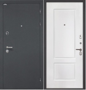 Входная дверь Греция КВ-2 белая матовая