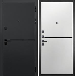  Входная дверь Горизонт 073 белая