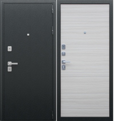 Входная дверь Некст 1 акация светлая