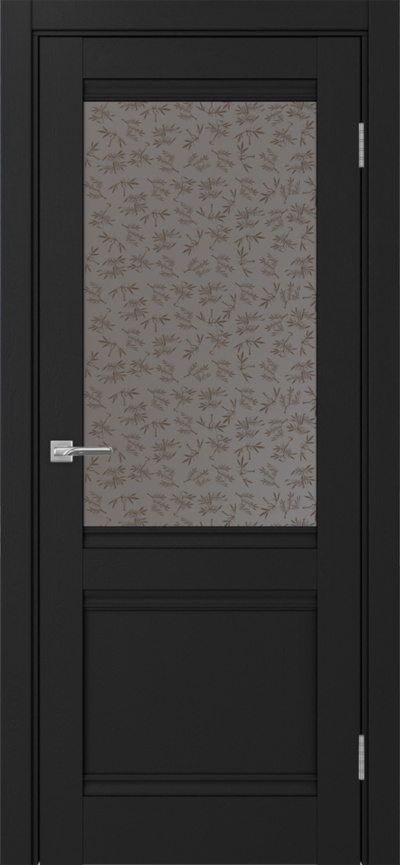   Межкомнатная дверь экошпон Турин-502U.21 антрацит/дали бр.