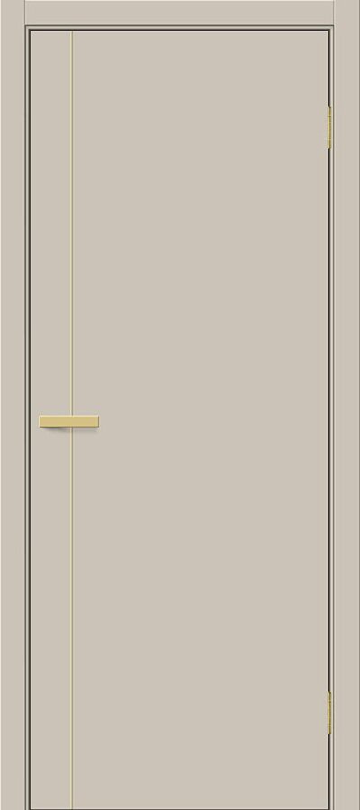 Межкомнатная дверь ПЭТ Браво-0.10 П SG P3 Cream Silk