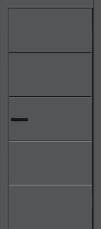 Межкомнатная дверь ПЭТ Граффити-2.Д.П Stormy Silk