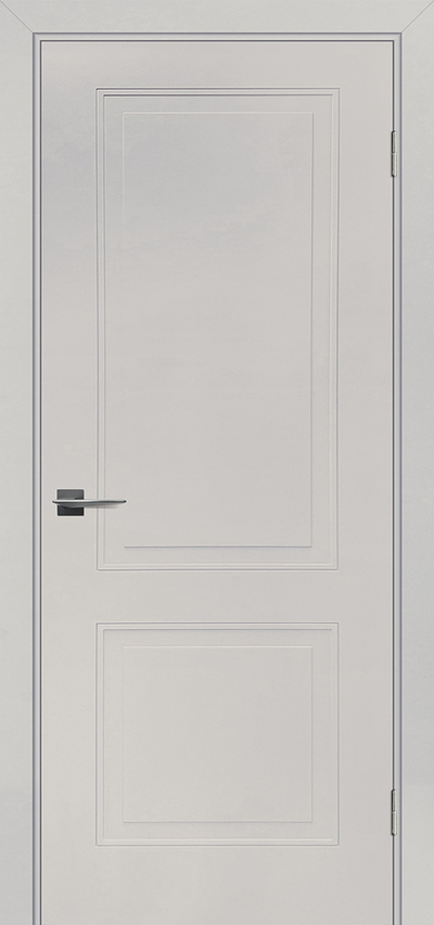   Межкомнатная дверь окрашенная Смальта-Риф 203 Цементо