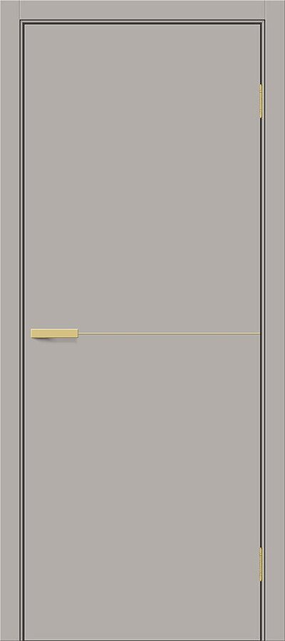 Межкомнатная дверь ПЭТ Браво-0.21 П SG P3 Grey Silk