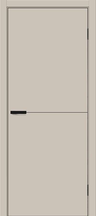   Межкомнатная дверь ПЭТ Браво-0.21 П Cream Silk