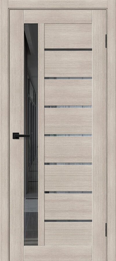 Межкомнатная дверь с эко шпоном Браво-27 MG | Cappuccino Melinga