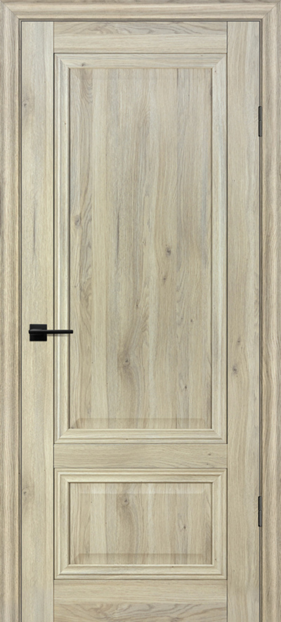 Межкомнатная дверь с эко шпоном PSC-38 Дуб молочный