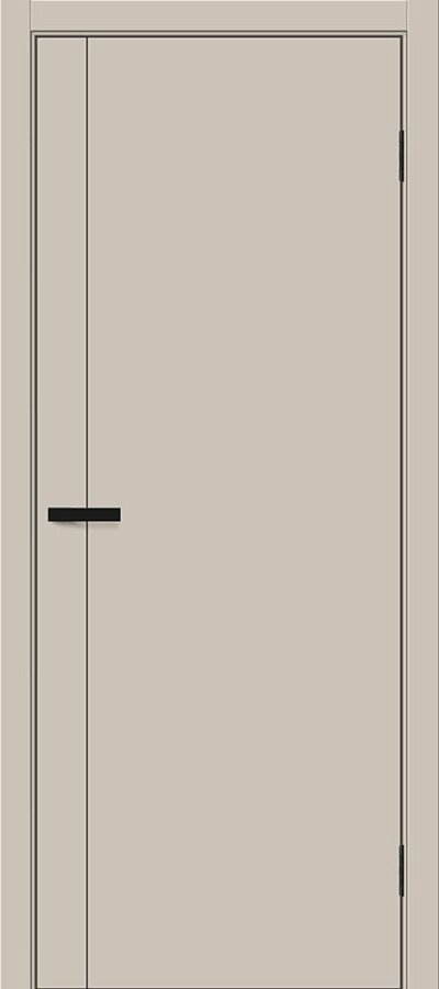   Межкомнатная дверь ПЭТ Браво-0.10 П Cream Silk