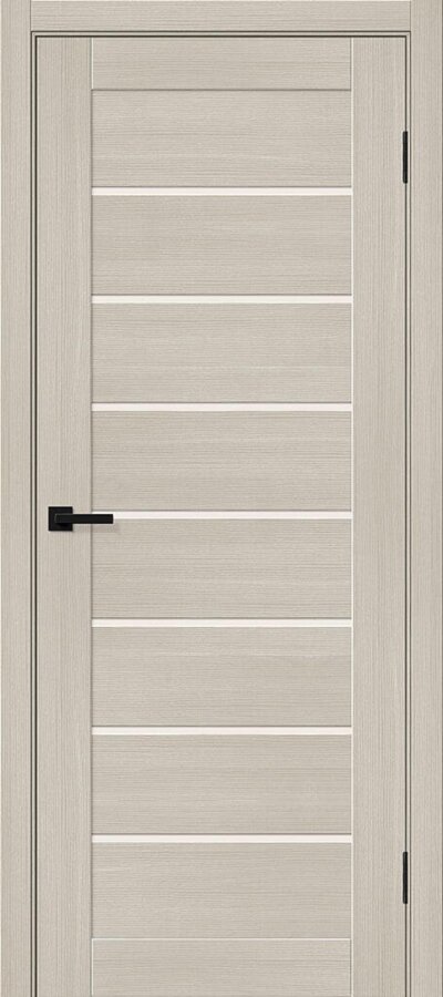 Межкомнатная дверь с эко шпоном Браво-22.Л Cream Melinga