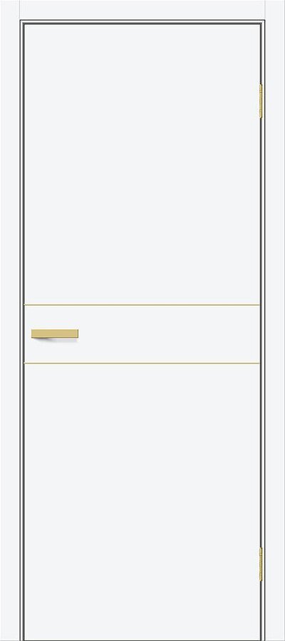  Межкомнатная дверь ПЭТ Браво-0.24 П SG:P3 White Silk