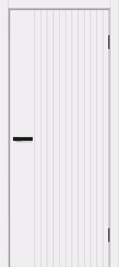  Межкомнатная дверь винил Граффити-32 White Pro