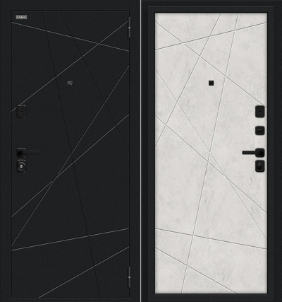 Входная дверь Граффити-5/SBlack Look Art