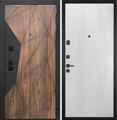  Входная дверь Континент 076 пиано вертикальная