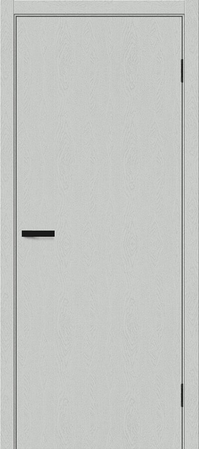 Межкомнатная дверь ПЭТ Браво-0.П Grey Silkwood
