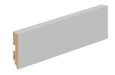 Плинтус напольный МДФ Тип-0 Grey Silk 2400*70*16