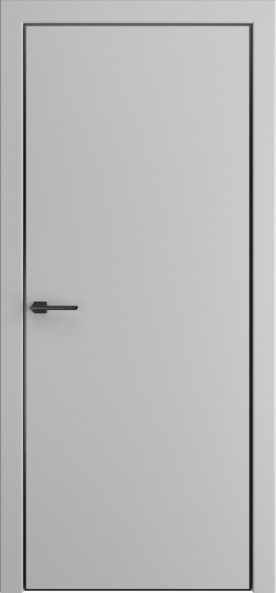 Межкомнатная дверь ПЭТ Прайм серая
