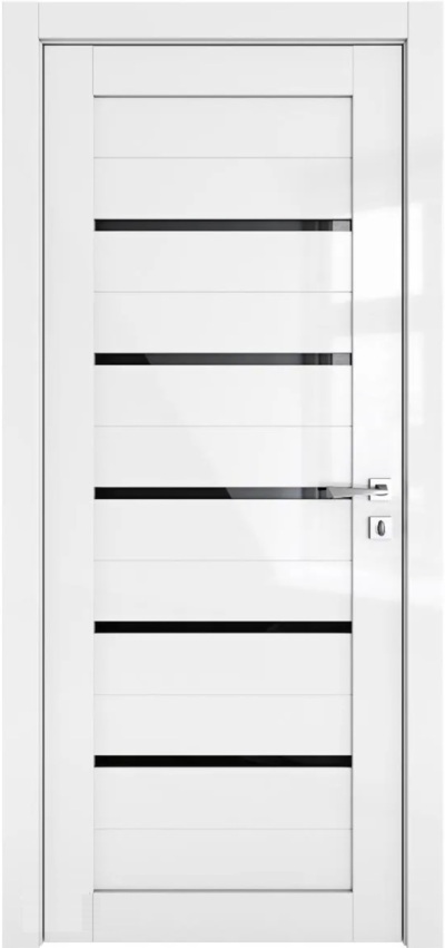 Межкомнатная дверь глянцевая Ц-ДО-Т4 белый люкс