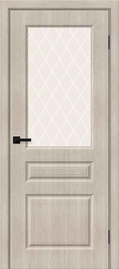   Межкомнатная дверь экошпон Скинни-15 Cappuccino Melinga