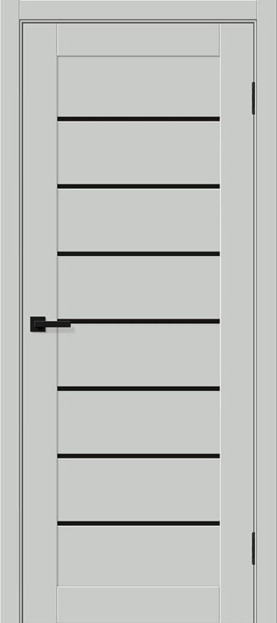 Межкомнатная дверь ПЭТ Браво-22 BS Grey Silk