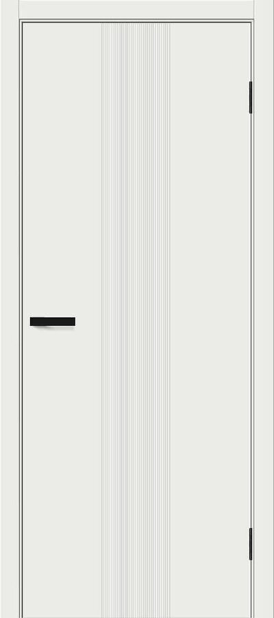 Межкомнатная дверь из Био-шпона Граффити-21 Super White