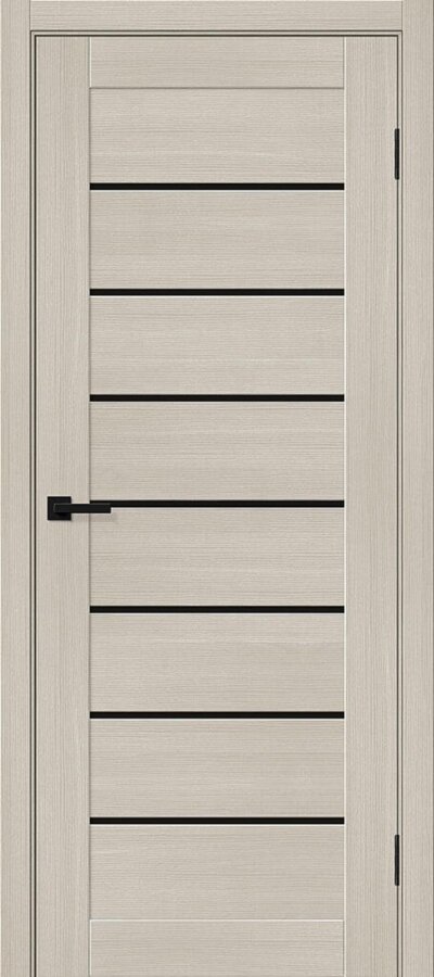 Межкомнатная дверь с эко шпоном Браво-22.Л BS Cream Melinga