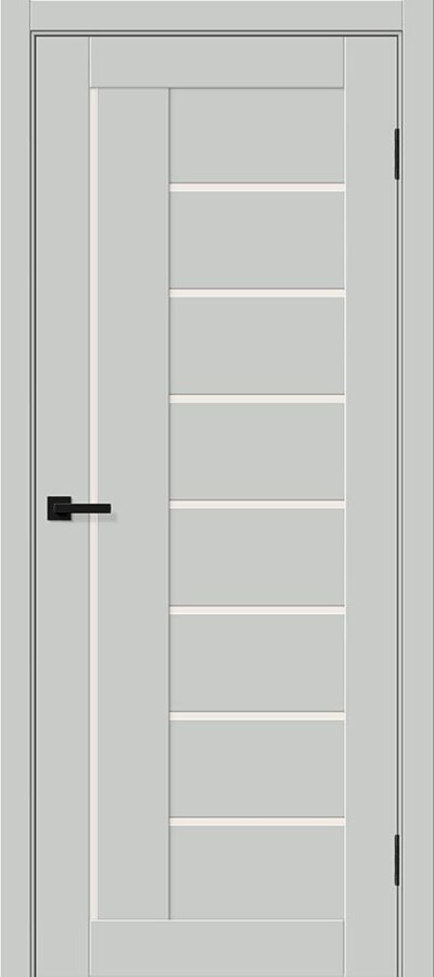 Межкомнатная дверь ПЭТ Браво-29 Grey Silk 