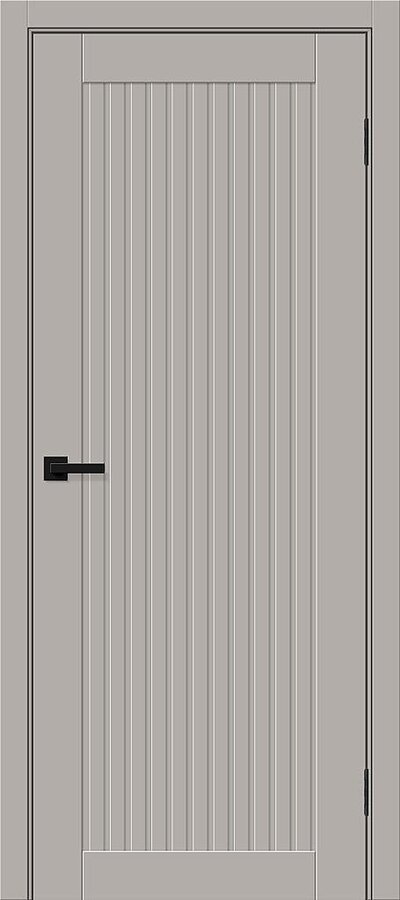 Межкомнатная дверь ПЭТ Браво-40 Grey Silk