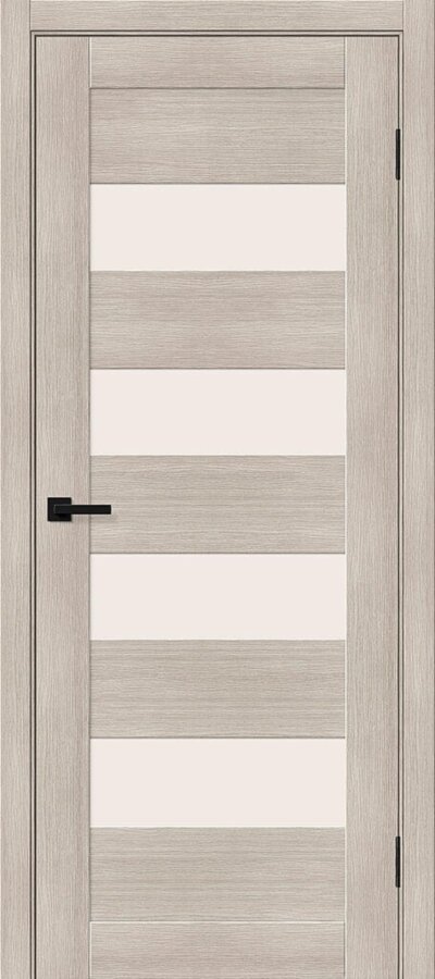 Межкомнатная дверь с эко шпоном Браво-23 Cappuccino Melinga