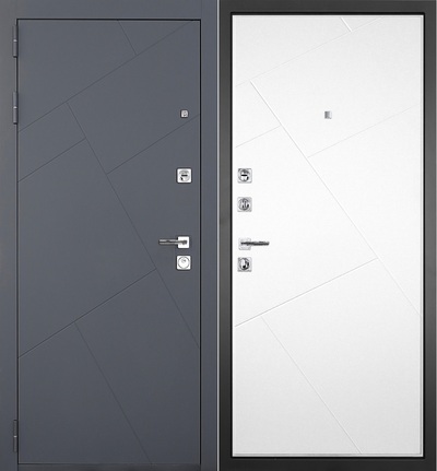 Входная дверь Ультра C3 029 Белая 