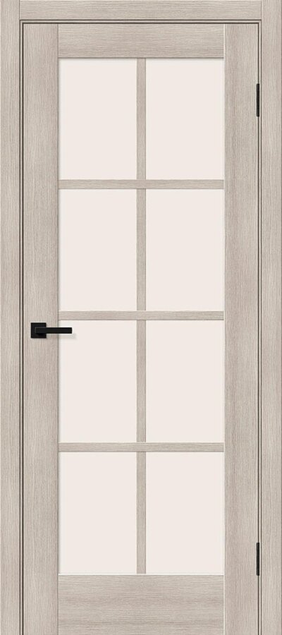 Межкомнатная дверь с эко шпоном Прима-11.1 Cappuccino Melinga