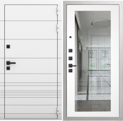 Входная дверь Роял 010  белая