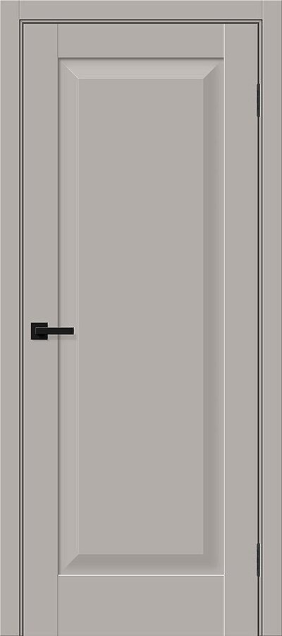 Межкомнатная дверь ПЭТ Прима-20 Grey Silk