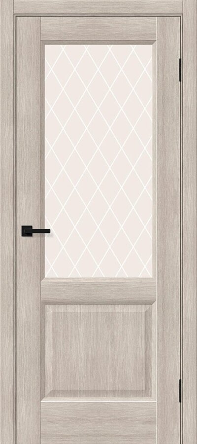 Межкомнатная дверь с эко шпоном Неоклассик-33 Cappuccino Melinga