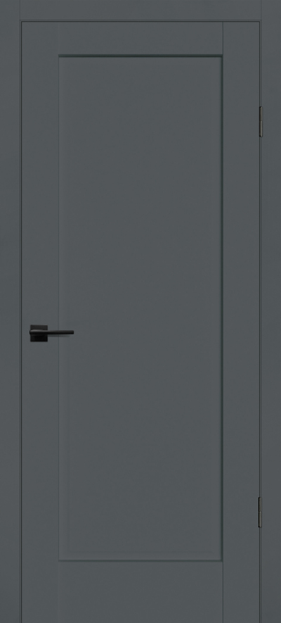 Межкомнатная дверь с эко шпоном PSC-42 графит