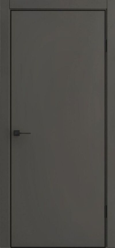 Межкомнатная дверь экошпон ДП-50 Графит силк
