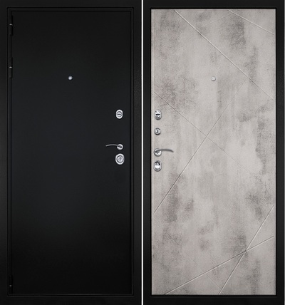 Входная дверь Ультра-8 044 Бетон светлый