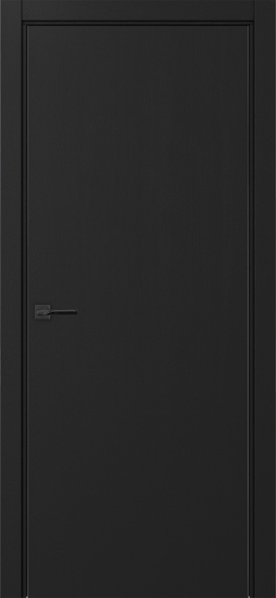    Межкомнатная дверь экошпон Неаполь-201 антрацит