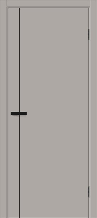 Межкомнатная дверь винил Браво-0.70 Grey Pro