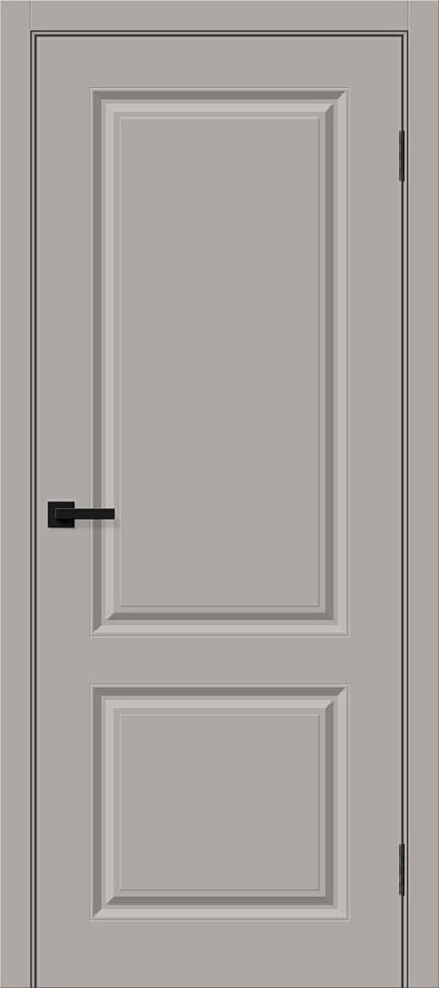 Межкомнатная дверь виниил Скинни-12 Grey Pro