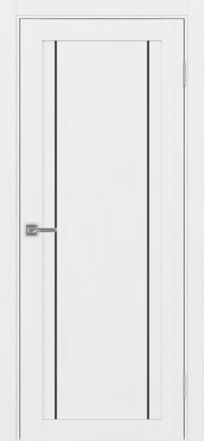 Межкомнатная дверь экошпон Турин_522AПП.111 AL/BS Белый снежный