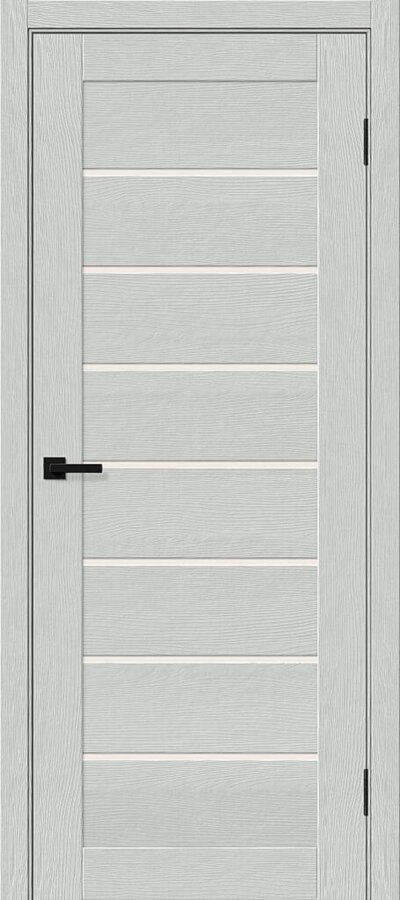 Межкомнатная дверь с эко шпоном Браво-22 Grey Wood