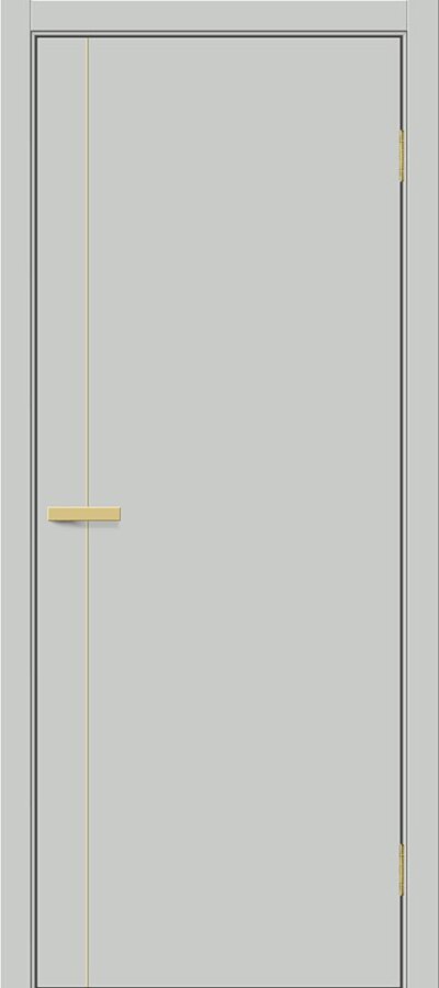 Межкомнатная дверь ПЭТ Браво-0.10 П SG P3 Grey Silk