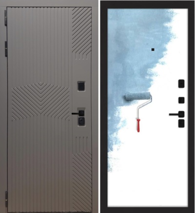  Входная дверь Нанорельеф 049 Под окраску