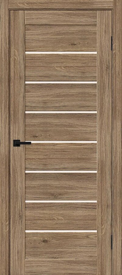 Межкомнатная дверь с эко шпоном Браво-22 Original Oak